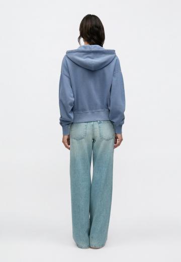 Пуловер с капюшоном