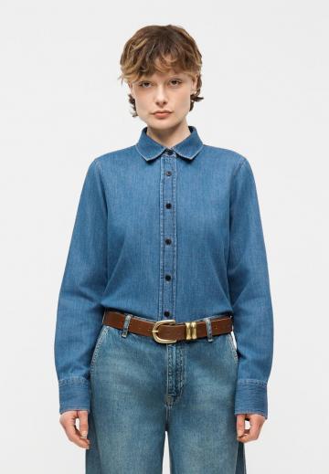 Джинсовая блузка