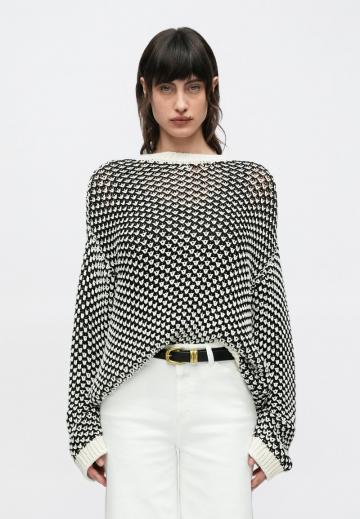 Длинный пуловер