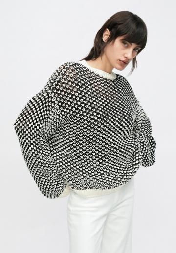 Длинный пуловер