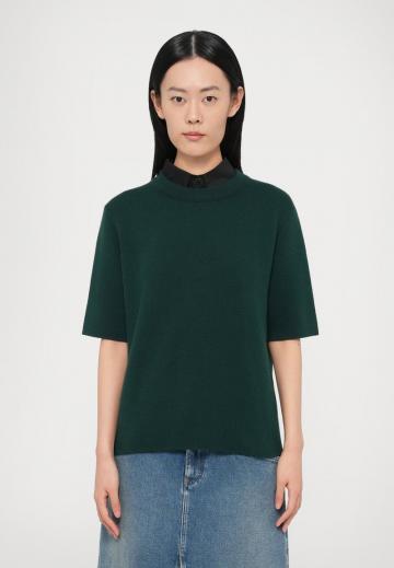 Пуловер с коротким рукавом