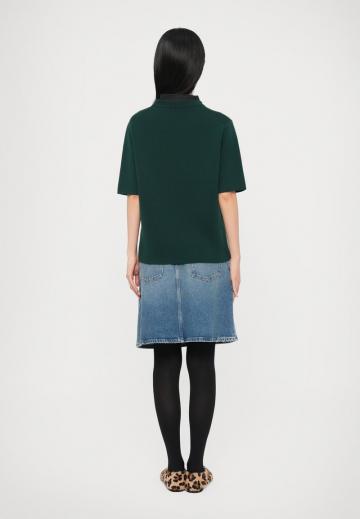 Пуловер с коротким рукавом