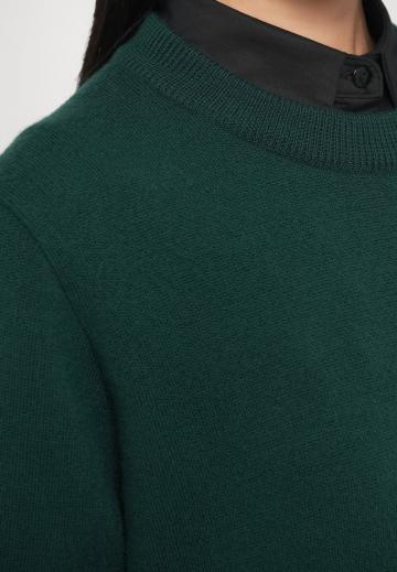 Пуловер с коротким рукавом