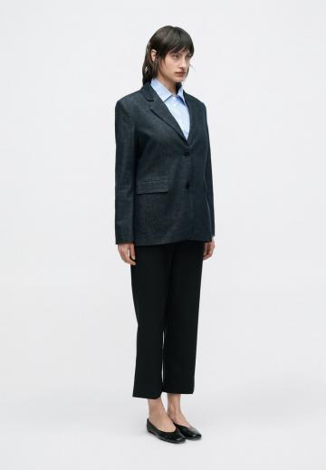 Длинный блейзер