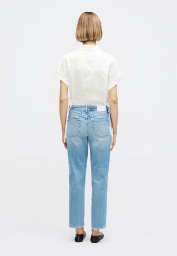 Прямые джинсы