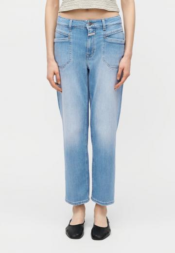 Прямые джинсы