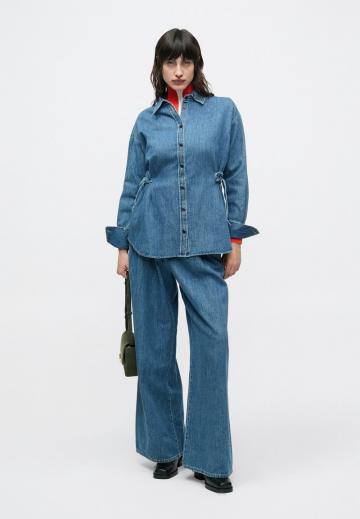 Джинсовая блузка