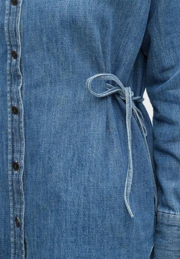 Джинсовая блузка