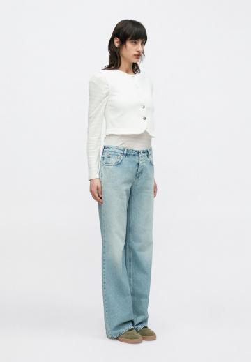 Джинсовая жилетка