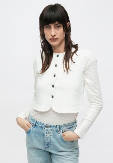 Джинсовая жилетка