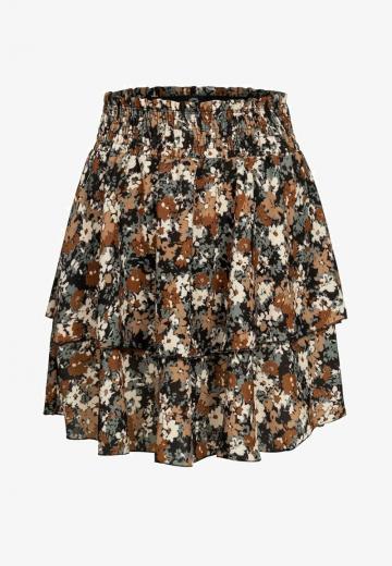 Юбка с воланами