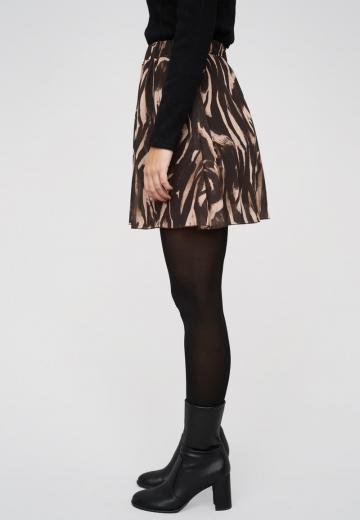 Юбка с воланами