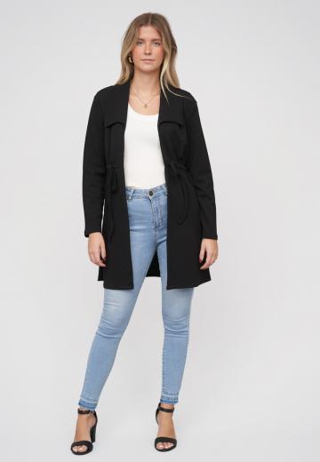 Длинный жилет