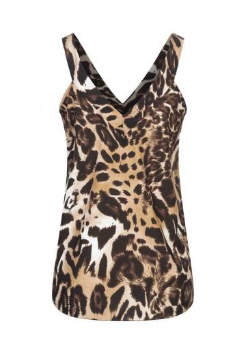 Блузка без рукавов