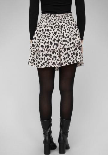 Юбка с воланами