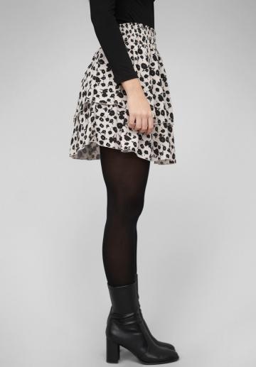 Юбка с воланами