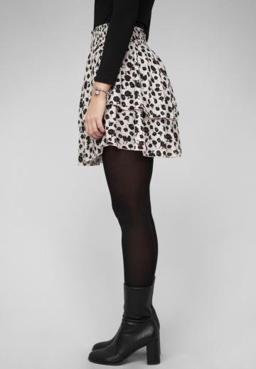 Юбка с воланами