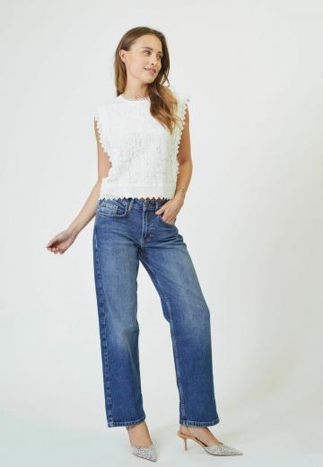 Прямые джинсы