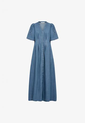 Джинсовое платье