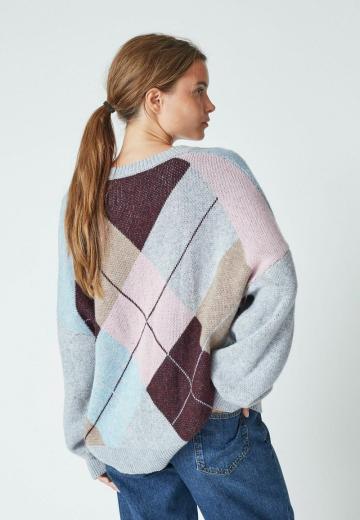 Длинный пуловер