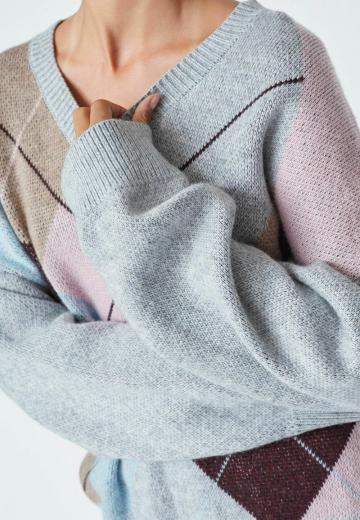 Длинный пуловер