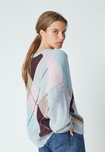 Длинный пуловер