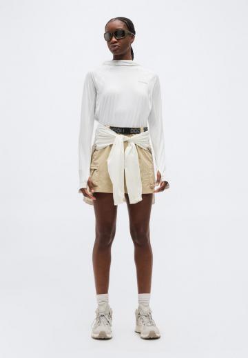 Юбка с накладными карманами