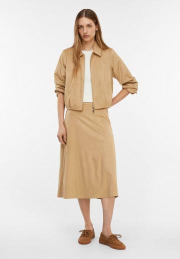 Кожаная юбка