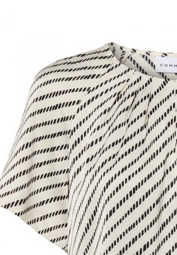 Атласная блузка