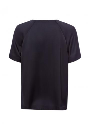 Атласная блузка