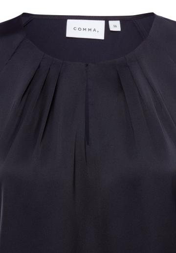 Атласная блузка