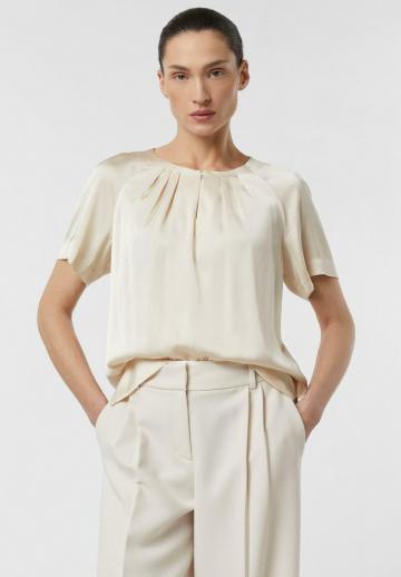 Атласная блузка