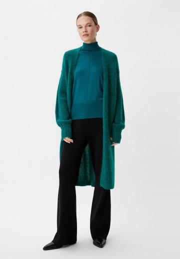 Длинный жилет