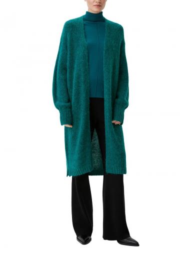 Длинный жилет