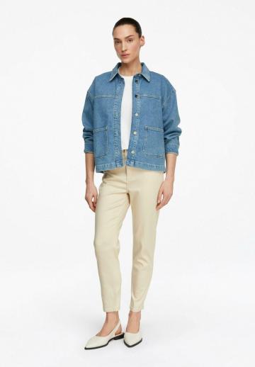 Короткие джинсы