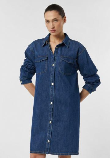 Джинсовое платье