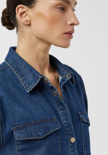 Джинсовое платье