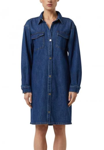 Джинсовое платье