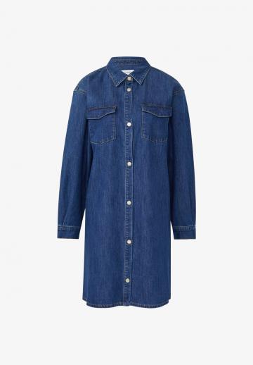 Джинсовое платье