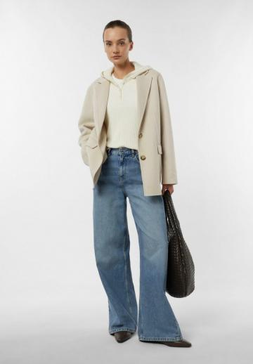 Пуловер с капюшоном