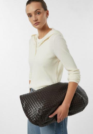 Пуловер с капюшоном