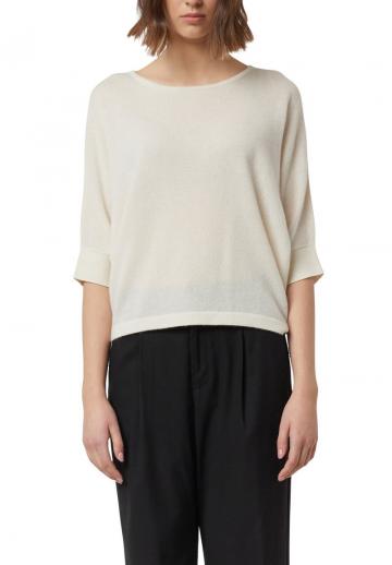 Пуловер с рукавом три четверти