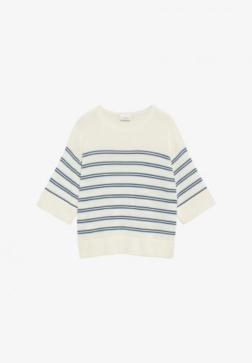 Пуловер с рукавом три четверти