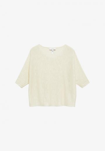 Пуловер с рукавом три четверти