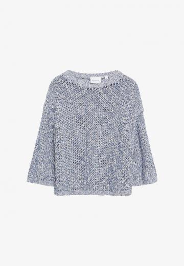 Пуловер с рукавом три четверти