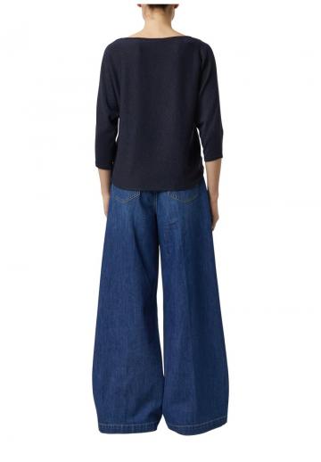 Пуловер с рукавом три четверти