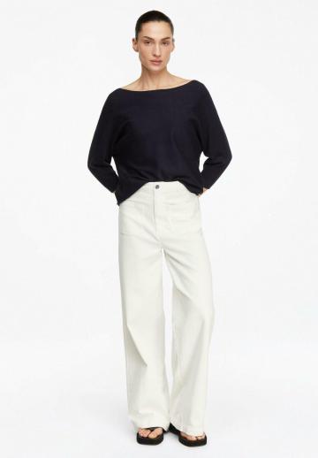 Пуловер с рукавом три четверти