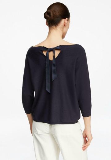 Пуловер с рукавом три четверти