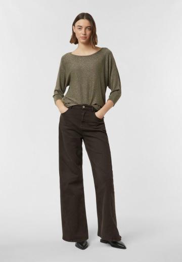 Пуловер с рукавом три четверти