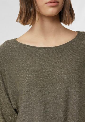 Пуловер с рукавом три четверти